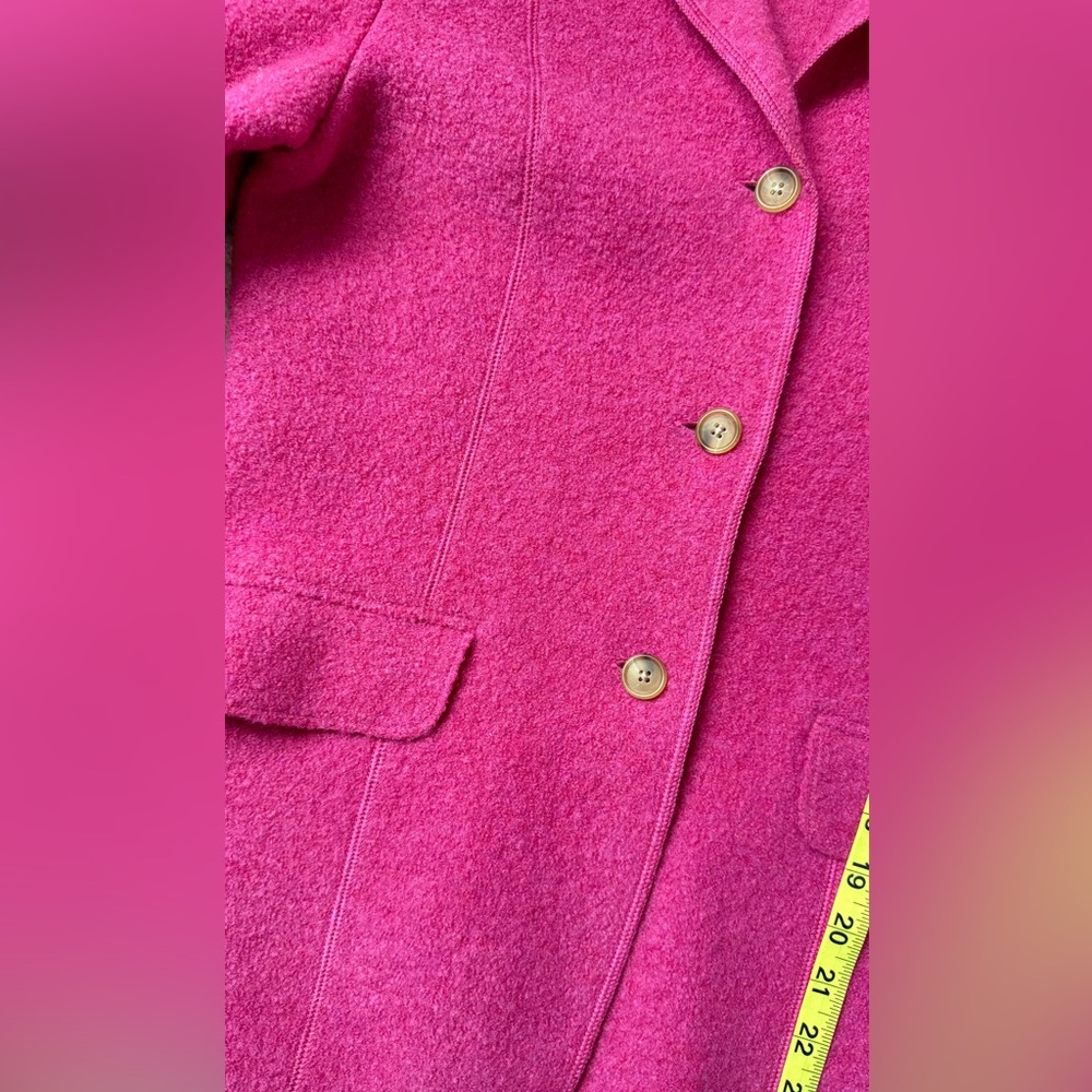 NWOT Lands’ End %100 wool cardigan blazer size 4P - Picture 6 of 7